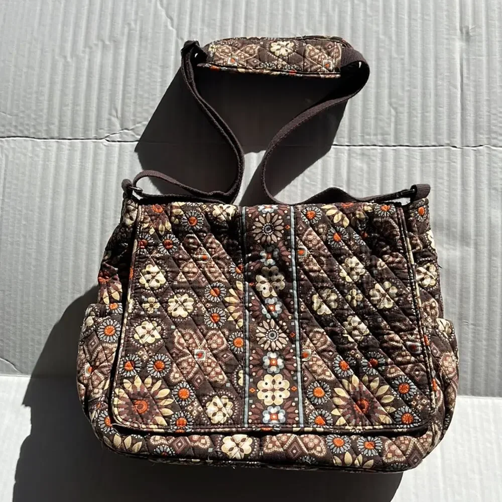 Vera Bradley Messenger Diaper Bag NO CHANGING PAD Retired Pattern Canyon…
